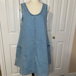 Vintage orvis overalls dress size L